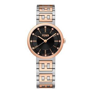 Fendi Forever  Bracelet Watch Two Tone Womens